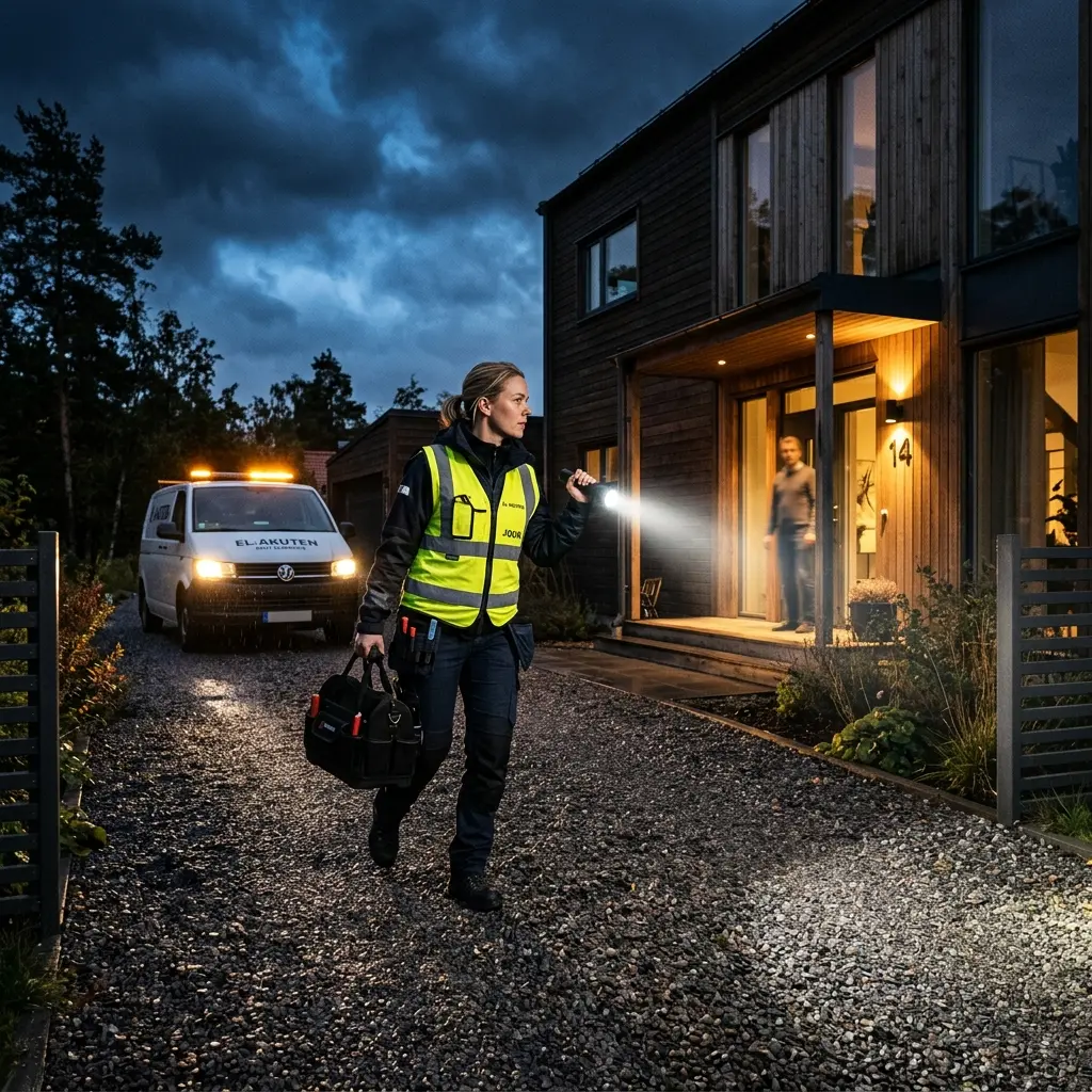 Elektrikerjour Stockholm: när måste du ringa akut?