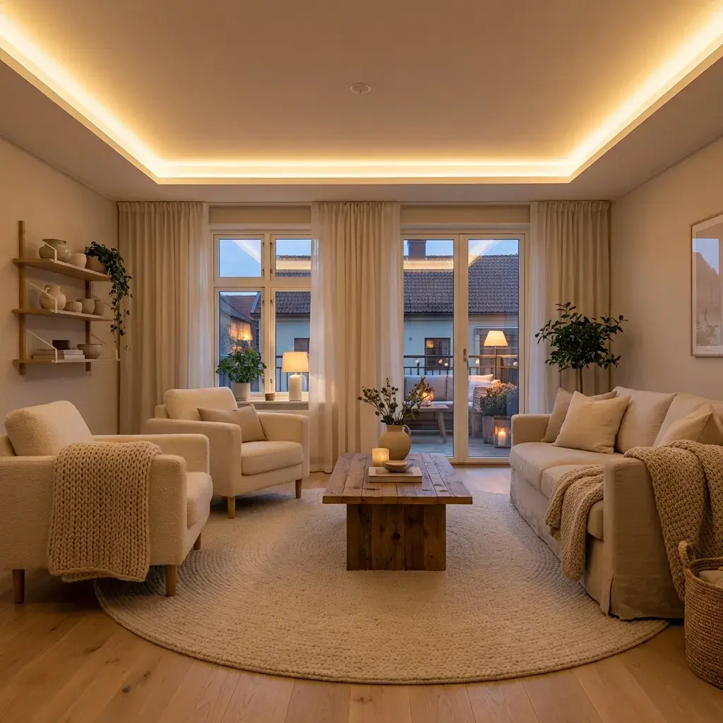Living room lighting
