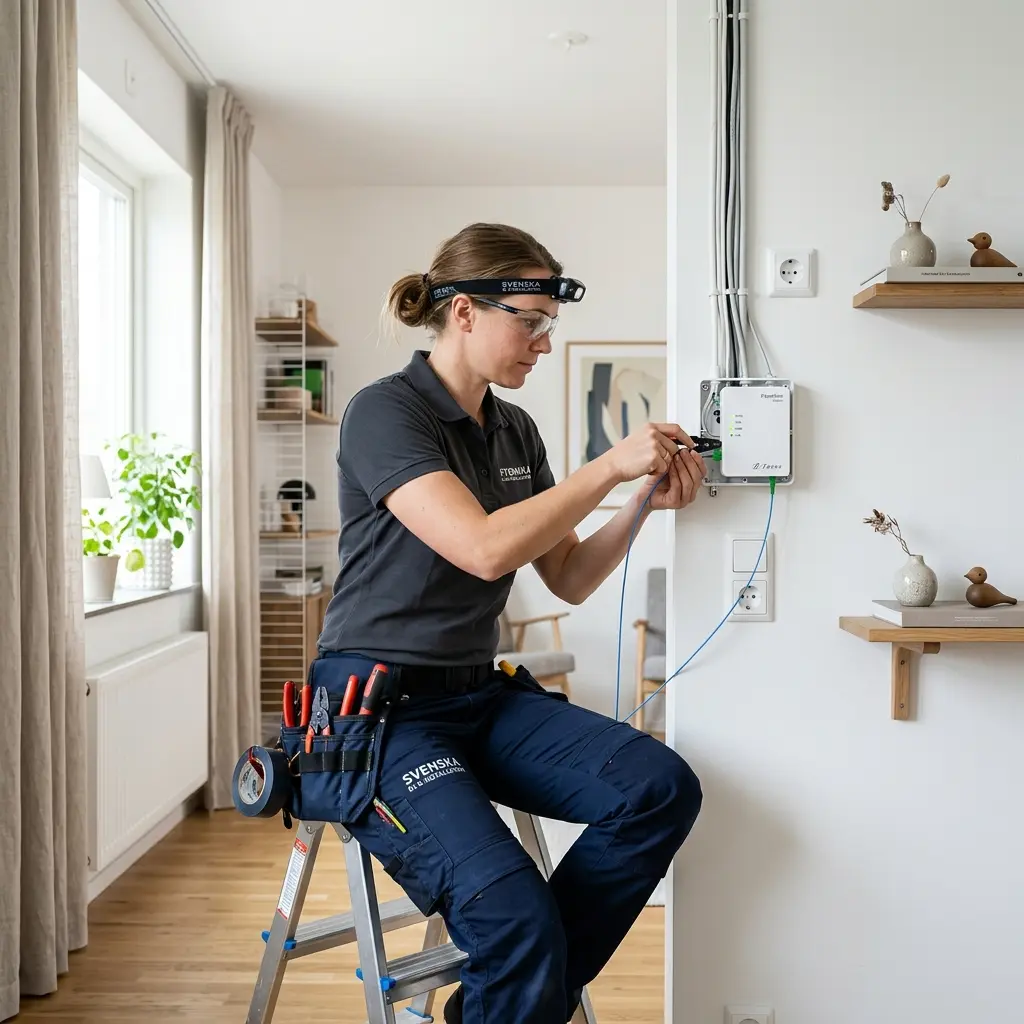 Nätverksinstallation